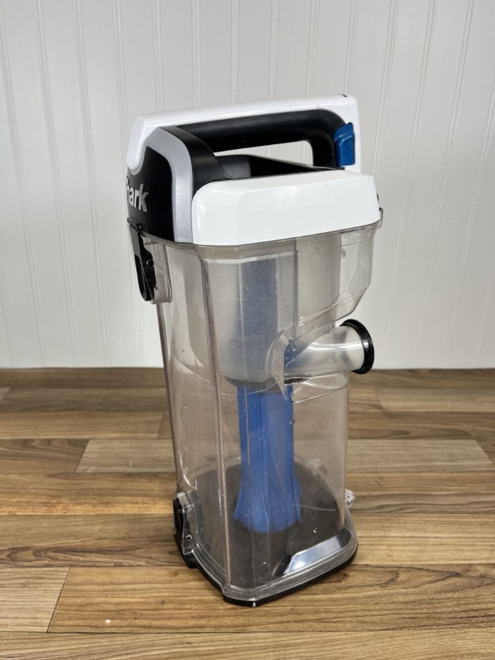 Genuine Shark ZU62 ZU62C ZU60 DIRT DUST CANISTER CAN CUP BIN ASSEMBLY Gray Part - Picture 2 of 5